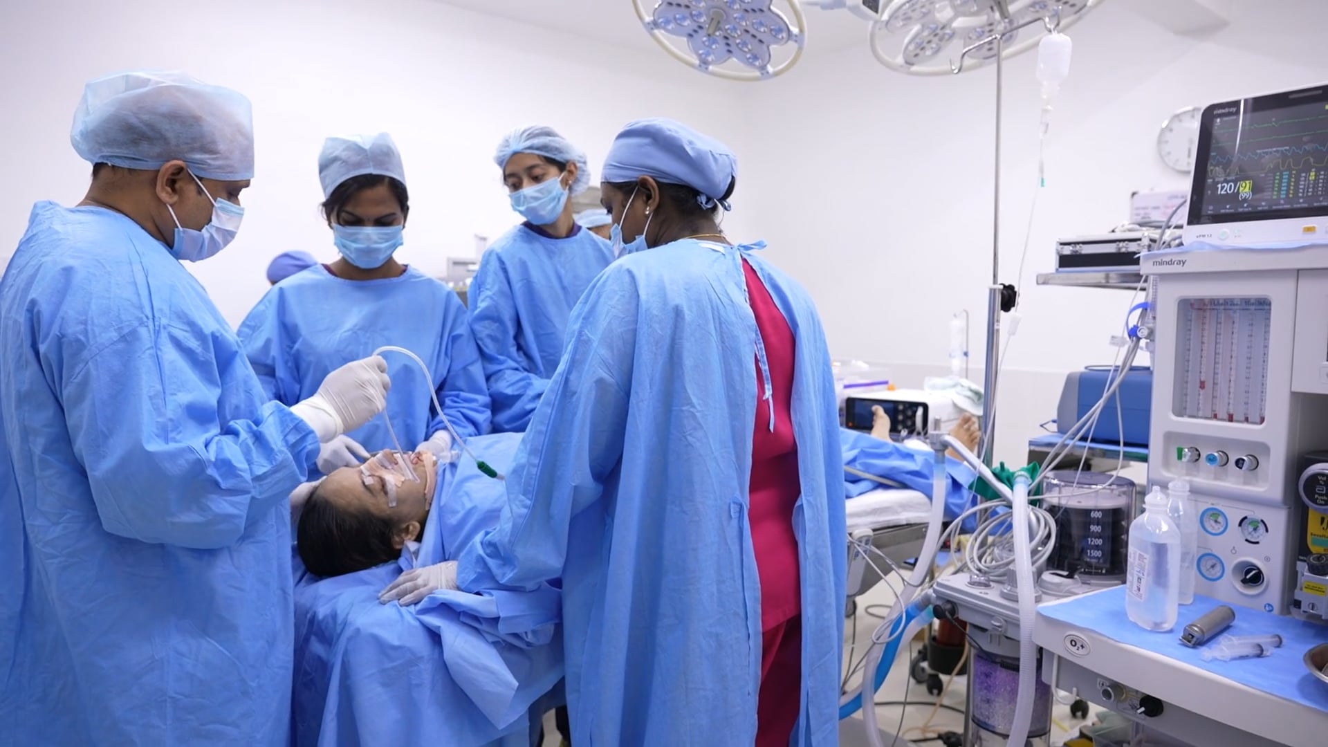 Anesthesia Extubating after Surgery